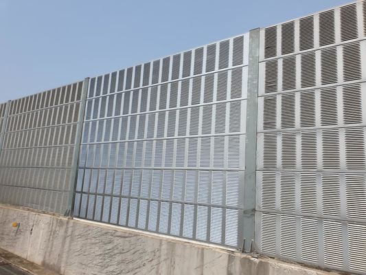 কেনা কাস্টমাইজযোগ্য 50 সেমি গোলমাল বাধা গ্যালভানাইজড ইস্পাত / অ্যালুমিনিয়াম কয়েল থেকে তৈরি online manufacture