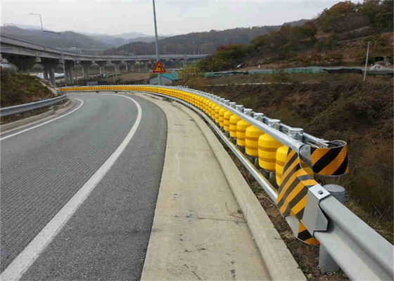 গ্যালভানাইজড সেফটি হাইওয়ে রোলার ব্যারিয়ার OEM ODM সার্ভিস