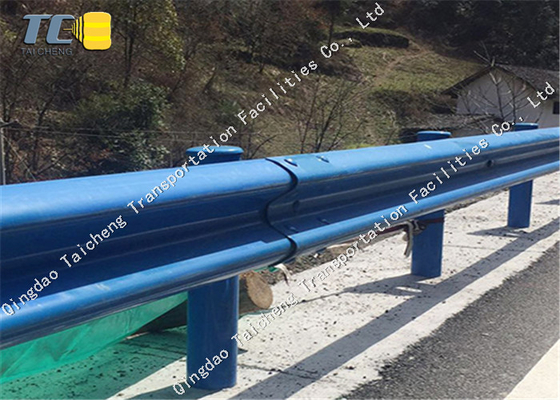 হাই স্পিড সড়ক নিরাপত্তা বাধা W Beam Guardrail ট্রাফিক নিরাপত্তা বাধা উচ্চ শক্তি গ্যালভানাইজড বাধা