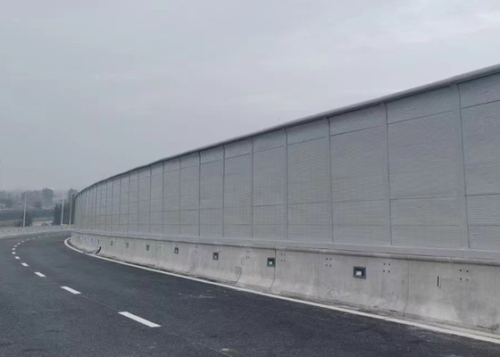 গ্যালভানাইজড স্টীল গোলমাল বাধা 20-50dB শব্দ নিরোধক সঙ্গে