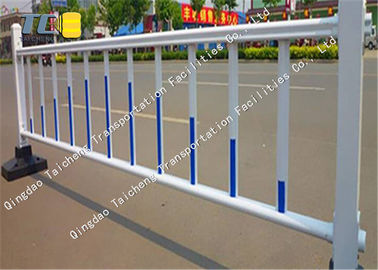 Good price রাস্তা ট্র্যাফিক সুরক্ষার জন্য হট ডিপ গালভানাইজড রোডসাইড বেড়া স্টিল পাইপ কংক্রিট অনলাইন